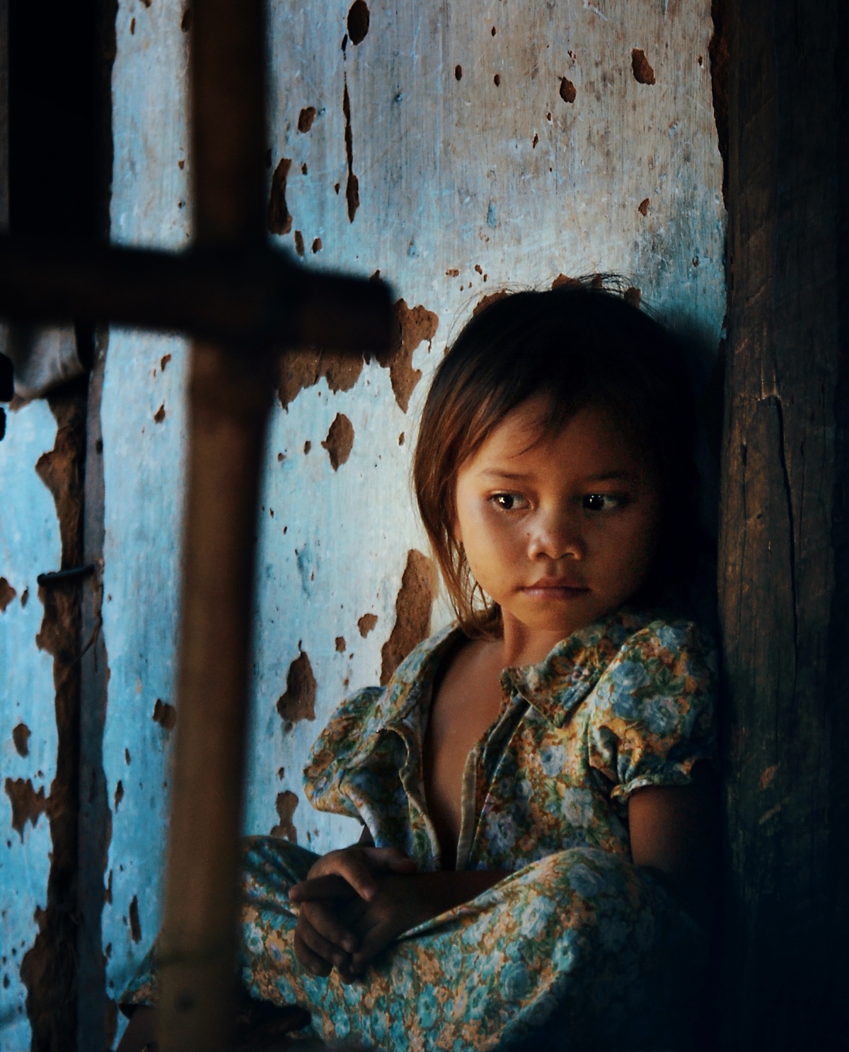 Photo of a kid chilling out